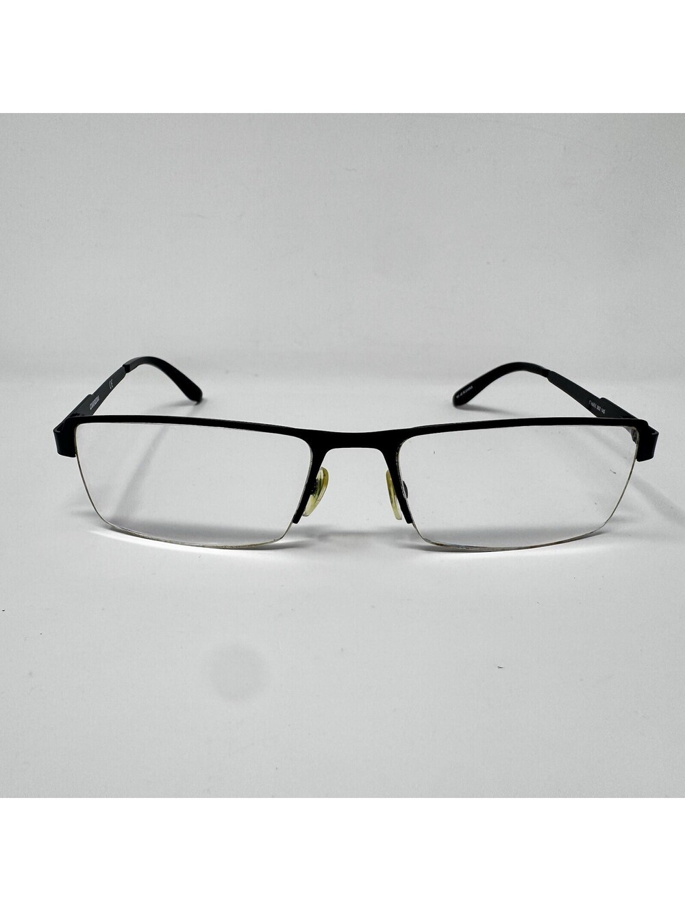 Carrera CA6631 003 Matte Black Half Rim Eyeglass Frames 56-17-145